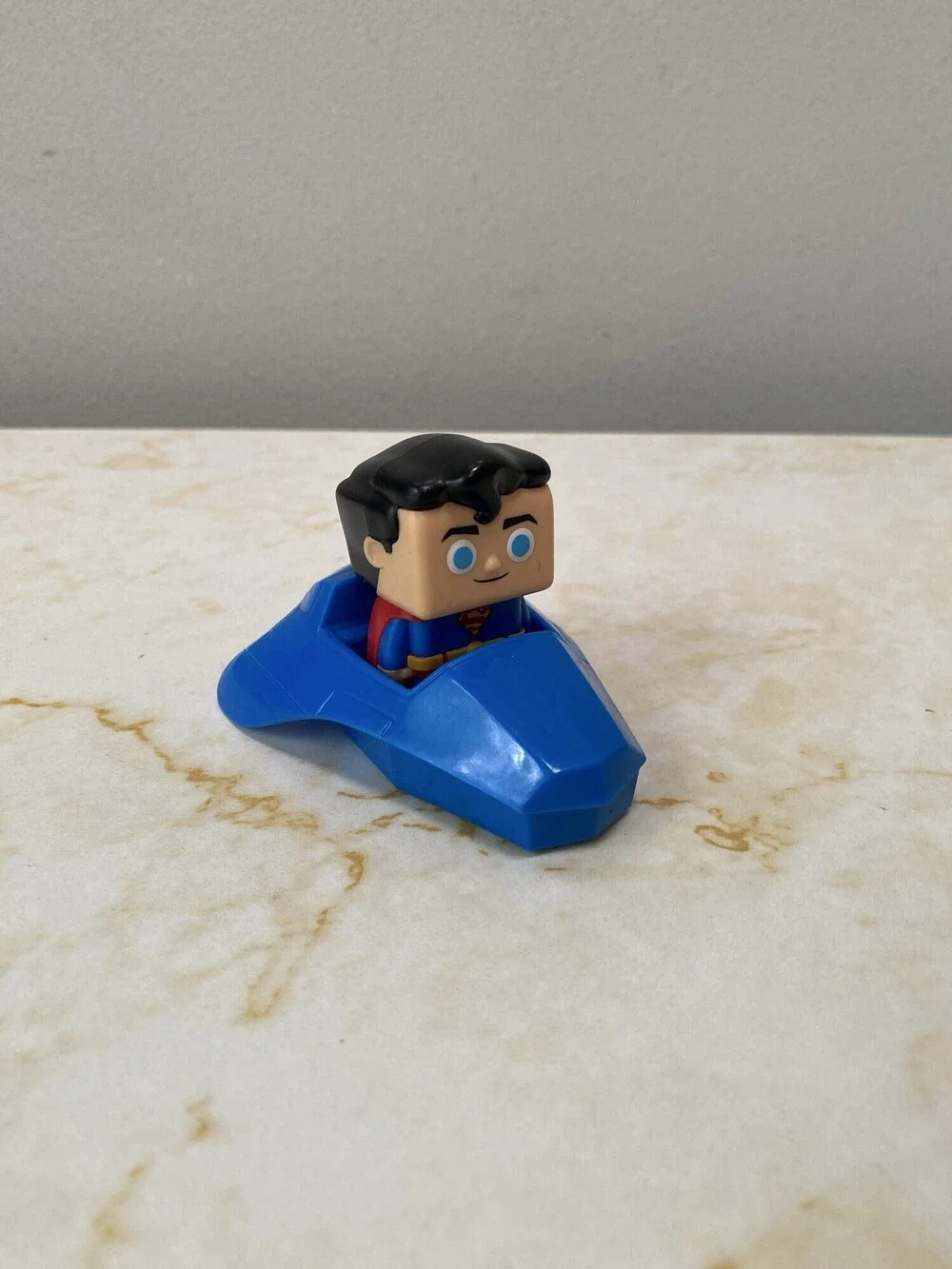 Wendy's Superman 2-in-1 Figure and Blue Vehicle Toy
